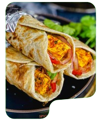 Grub'n wrap food selection
